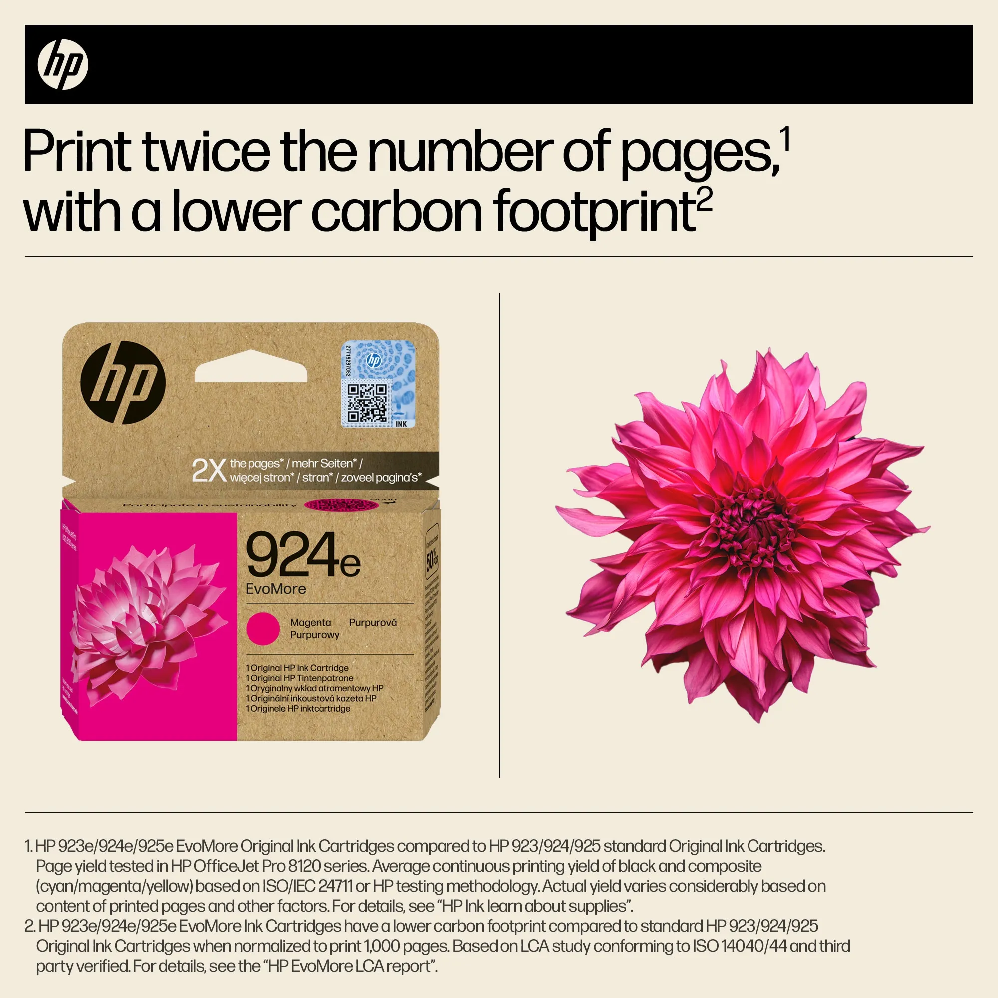 HP/InkHP 924e EvoMore MG Original Ink Ca