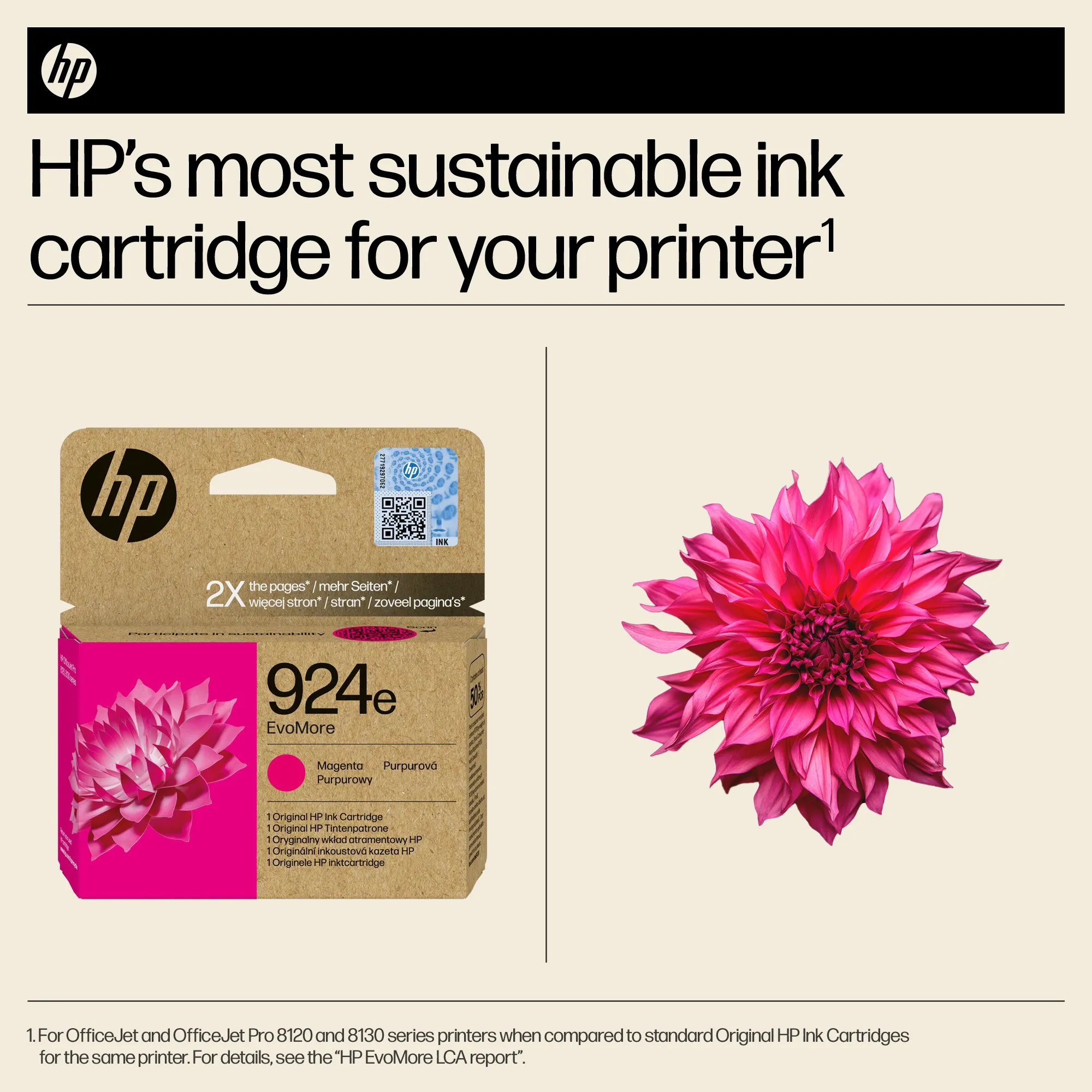 HP/InkHP 924e EvoMore MG Original Ink Ca