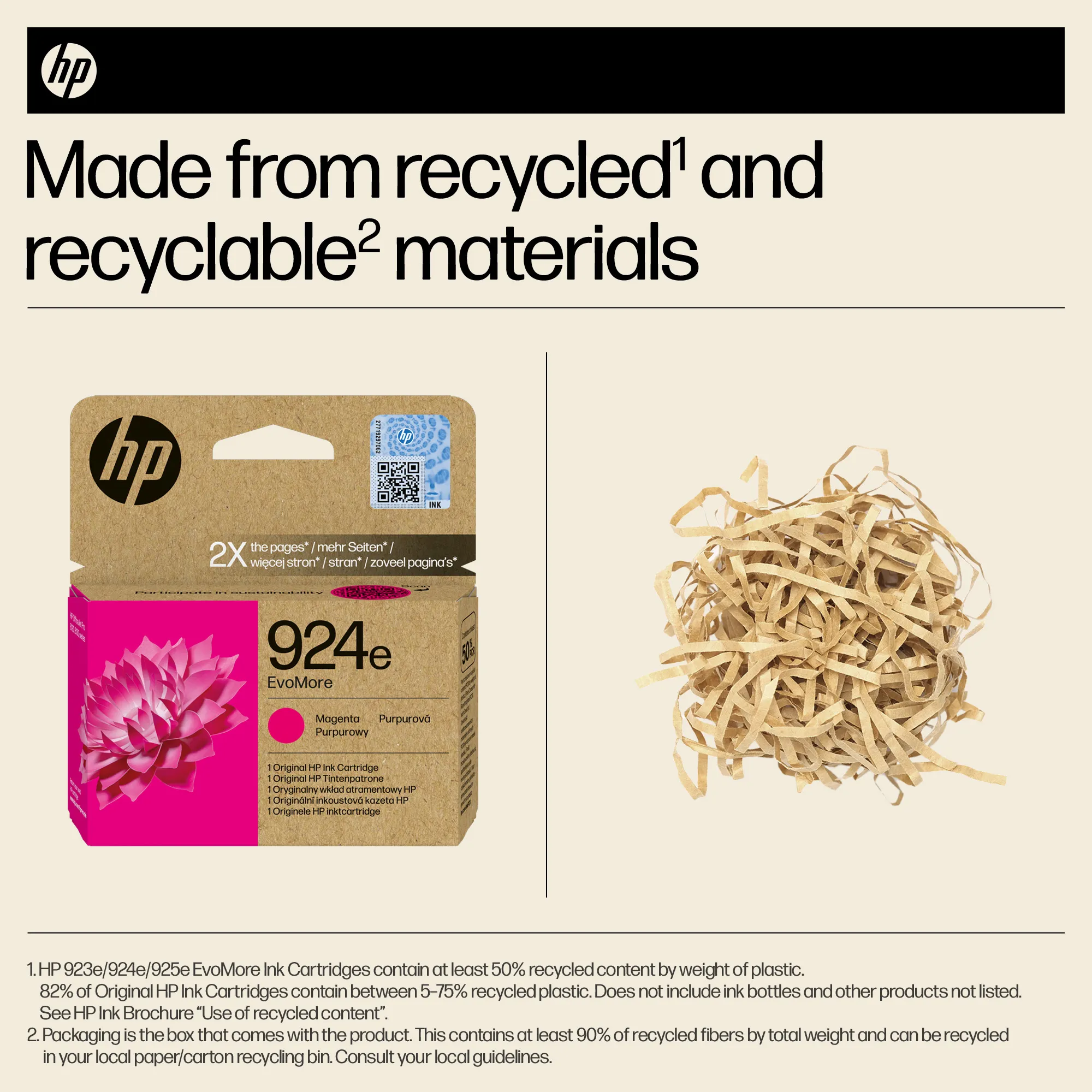 HP/InkHP 924e EvoMore MG Original Ink Ca