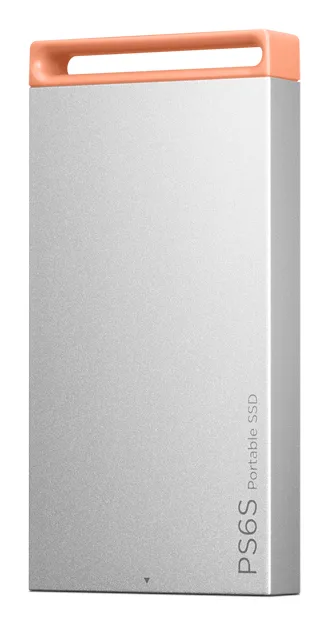 Lenovo PS6S 2TB External SSD with USB 3.2 Gen 2 (USB-C), Portable, Gray