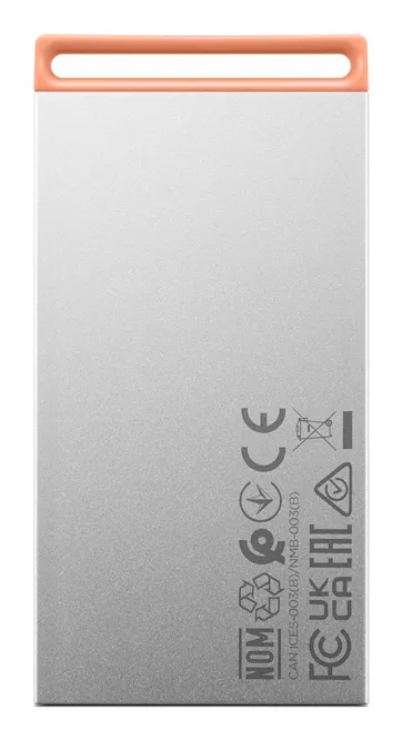 Lenovo PS6S 2TB External SSD with USB 3.2 Gen 2 (USB-C), Portable, Gray