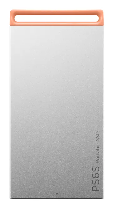 Lenovo PS6S 2TB External SSD with USB 3.2 Gen 2 (USB-C), Portable, Gray