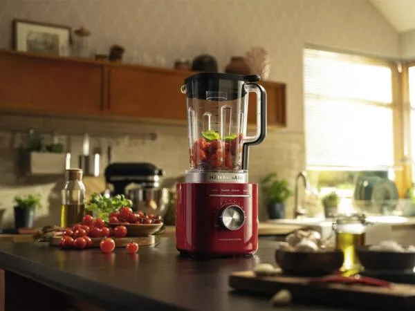 KitchenAid Pure Power 5KSB2073EER 1200W 2L Blender, Black, Red