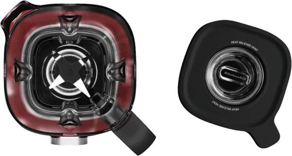 KitchenAid Pure Power 5KSB2073EER 1200W 2L Blender, Black, Red