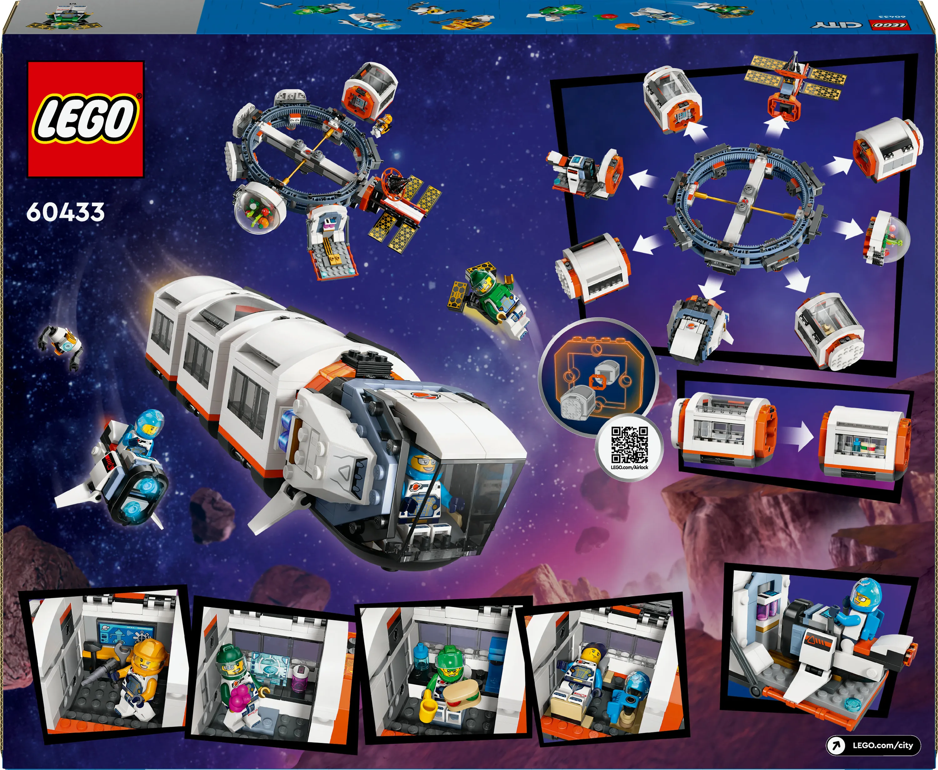 LEGO City Modular Space Station 60433