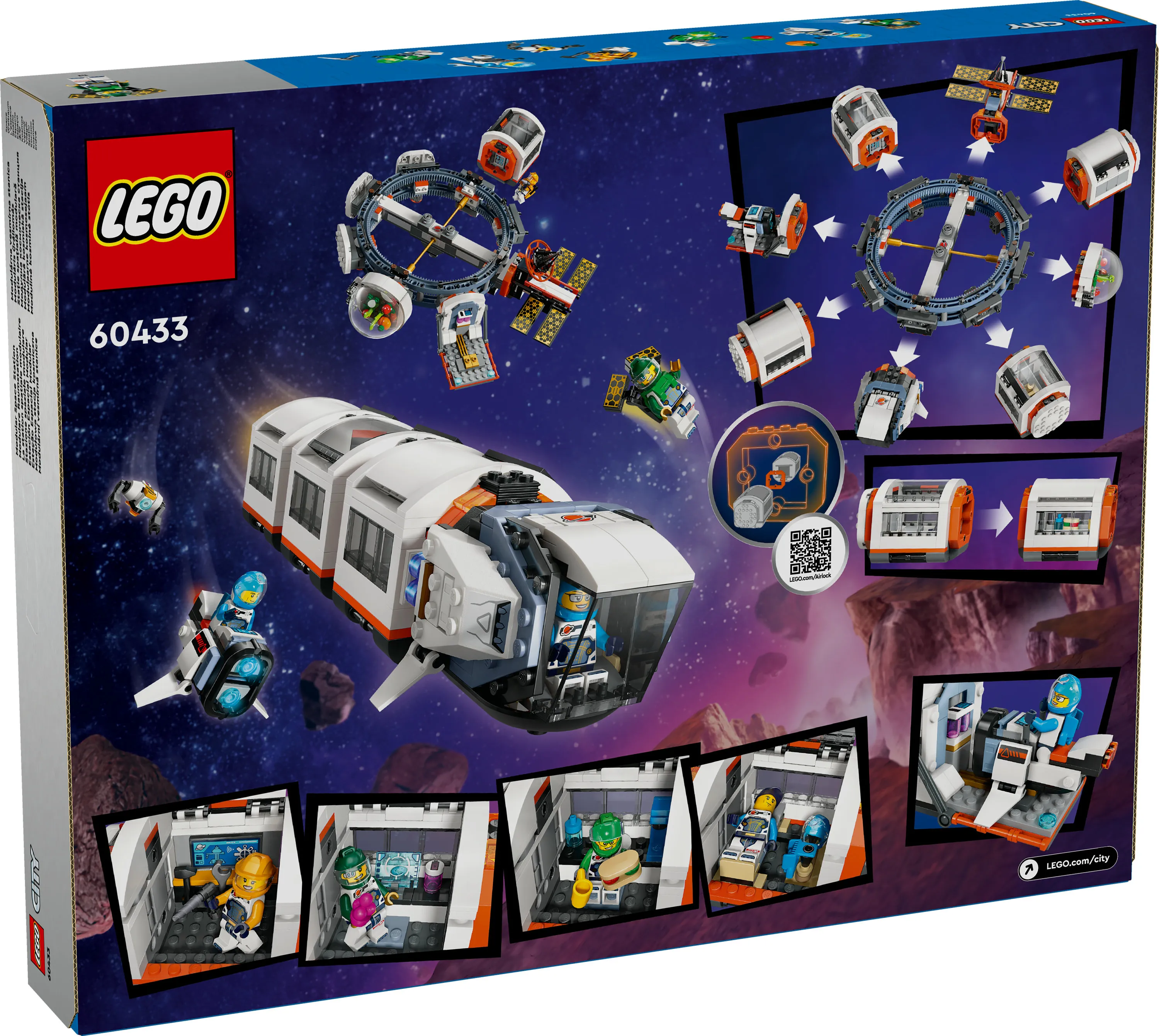 LEGO City Modular Space Station 60433