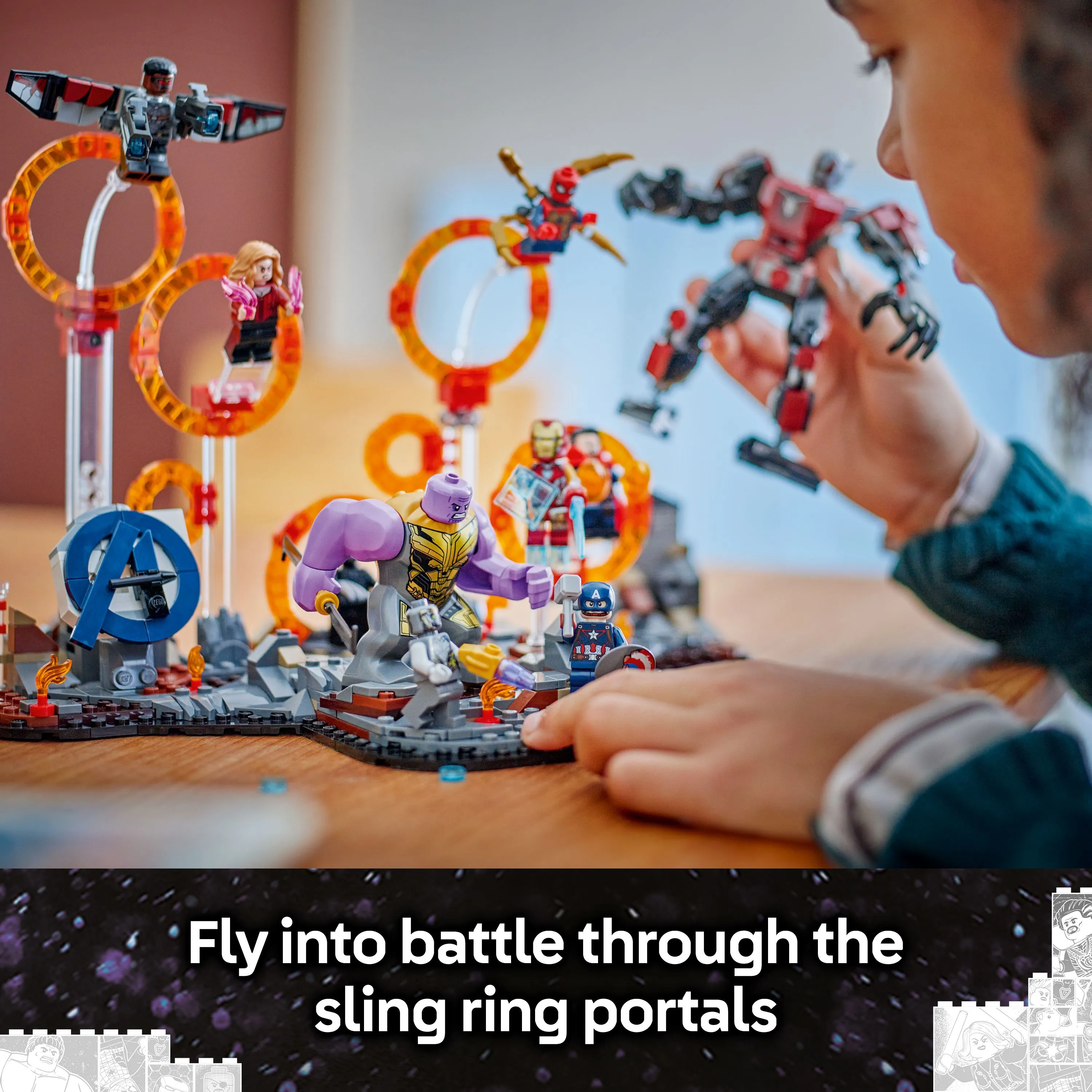 LEGO Marvel Avengers Endgame Slutstrid 76323