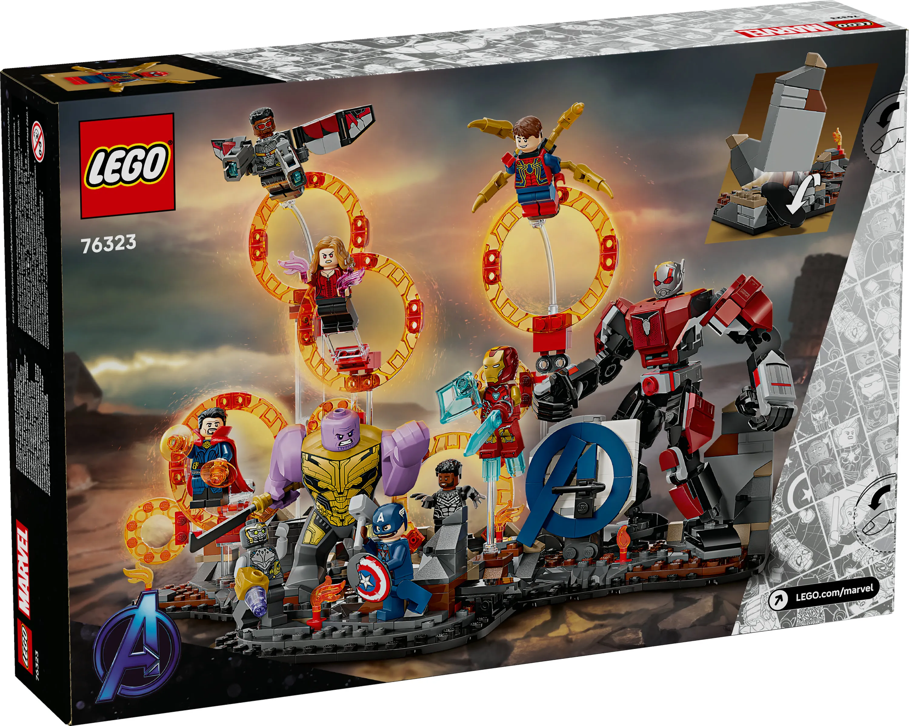 LEGO Marvel Avengers Endgame Slutstrid 76323