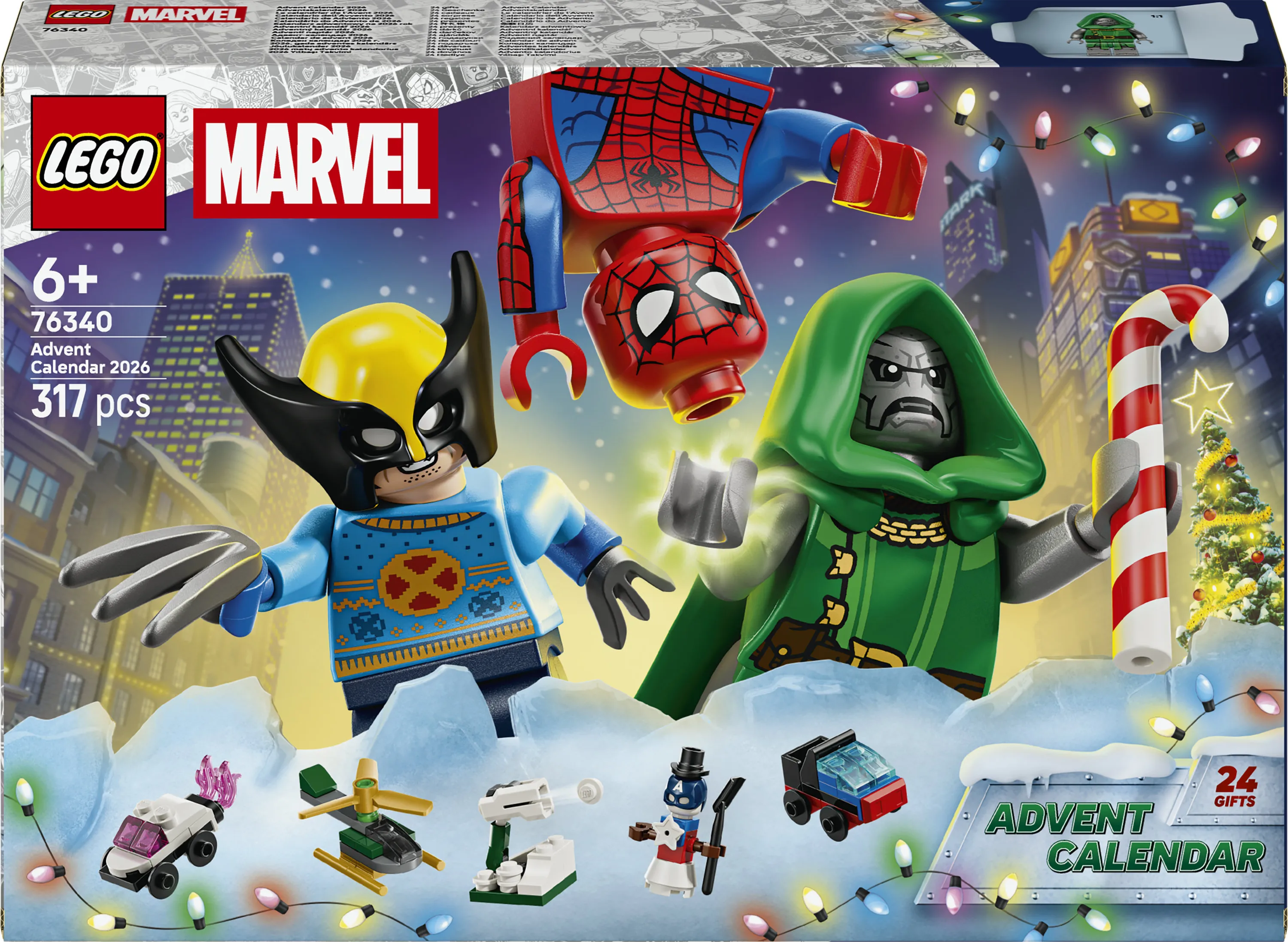 LEGO Marvel 2026 Advent Calendar 76340