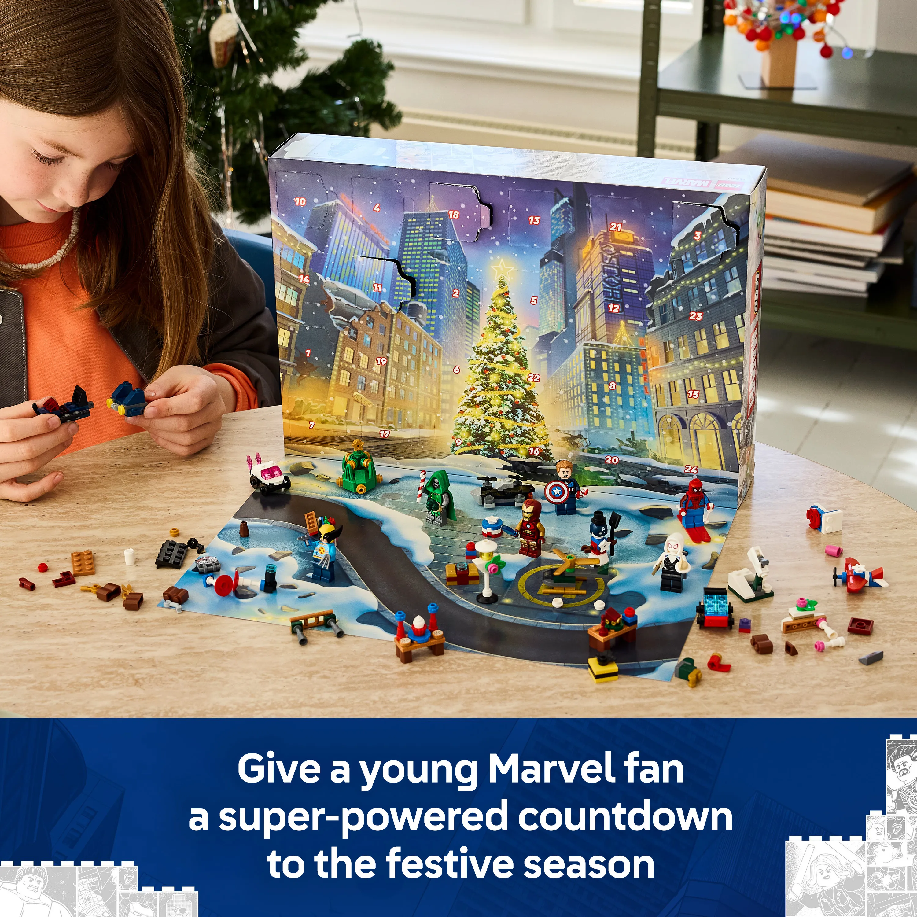 LEGO Marvel 2026 Advent Calendar 76340