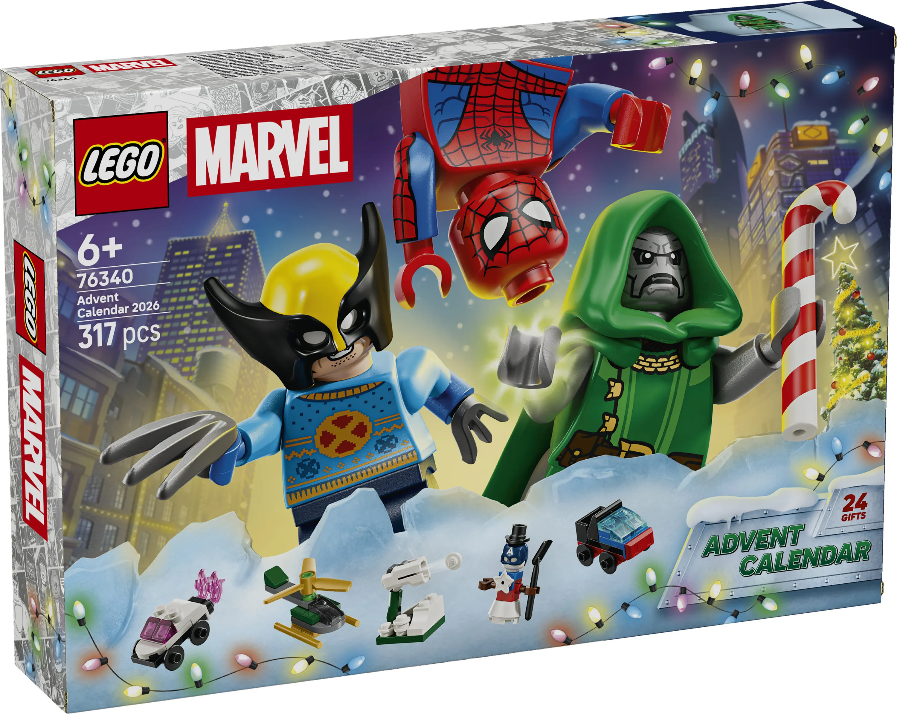 LEGO Marvel 2026 Advent Calendar 76340