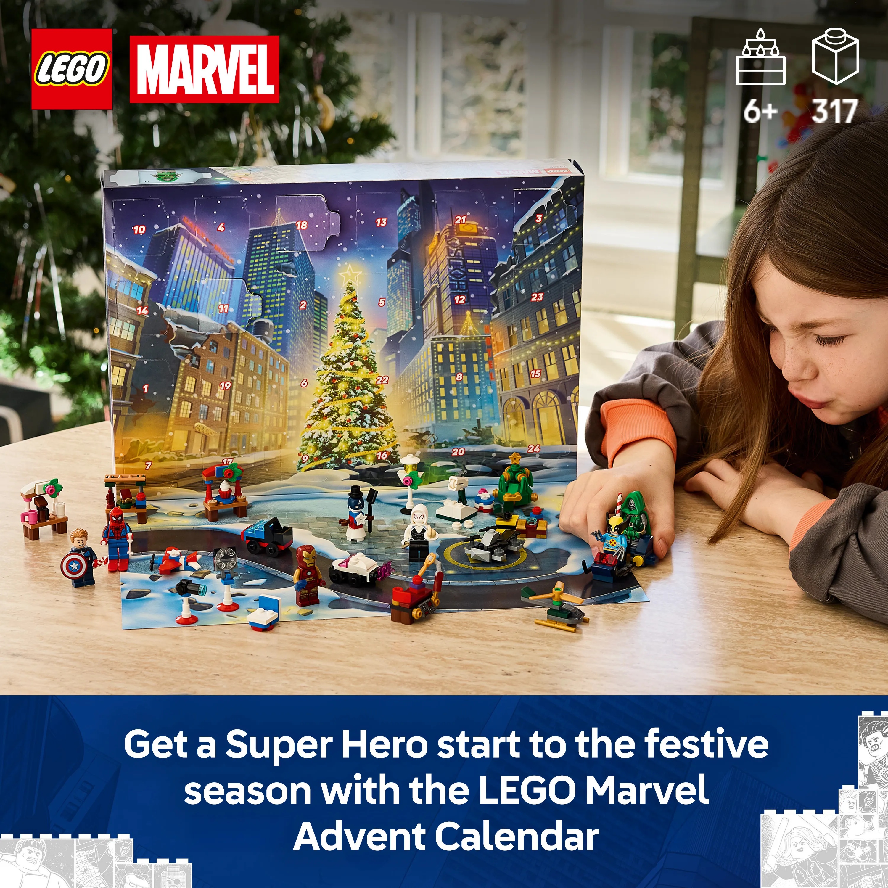 LEGO Marvel 2026 Advent Calendar 76340