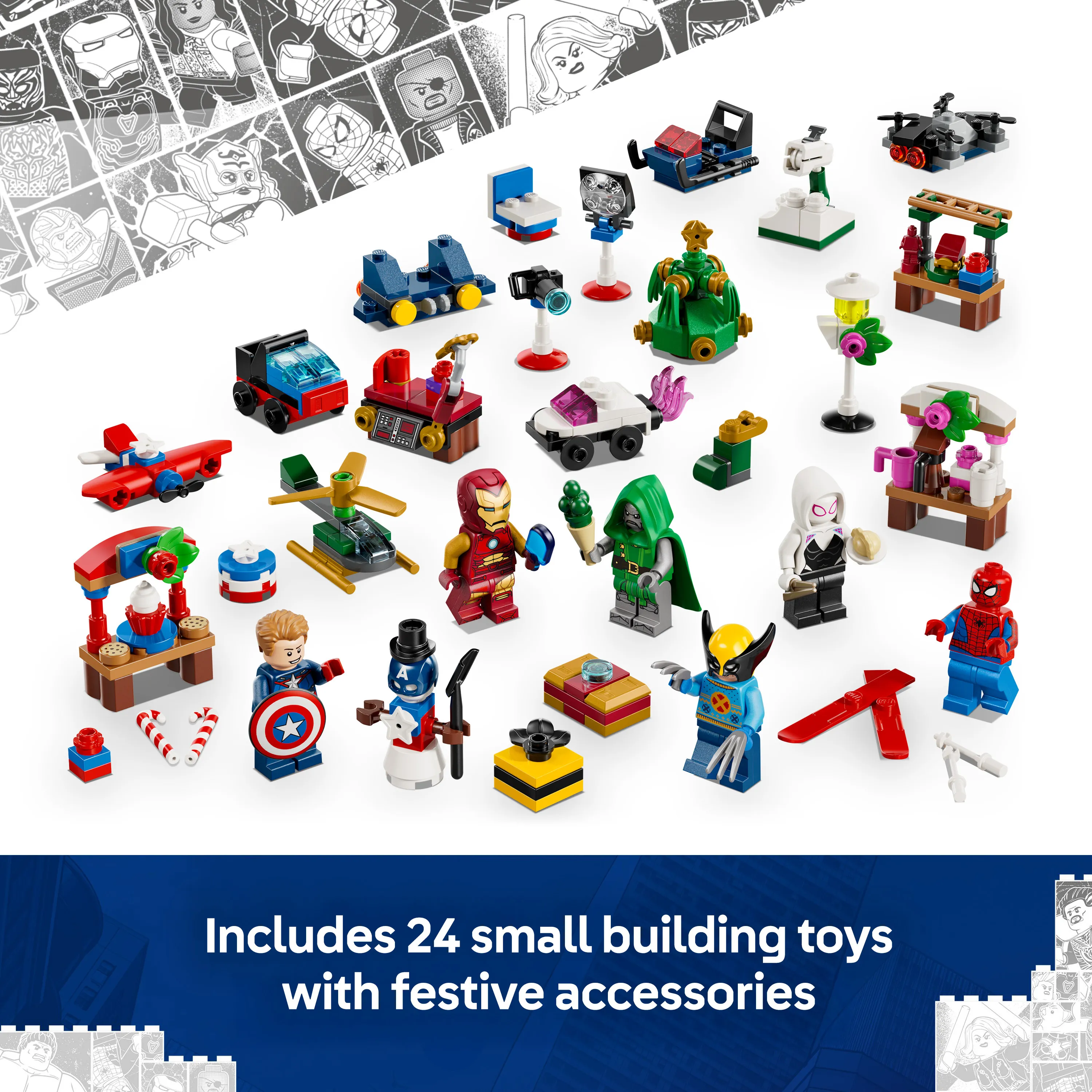 LEGO Marvel 2026 Advent Calendar 76340