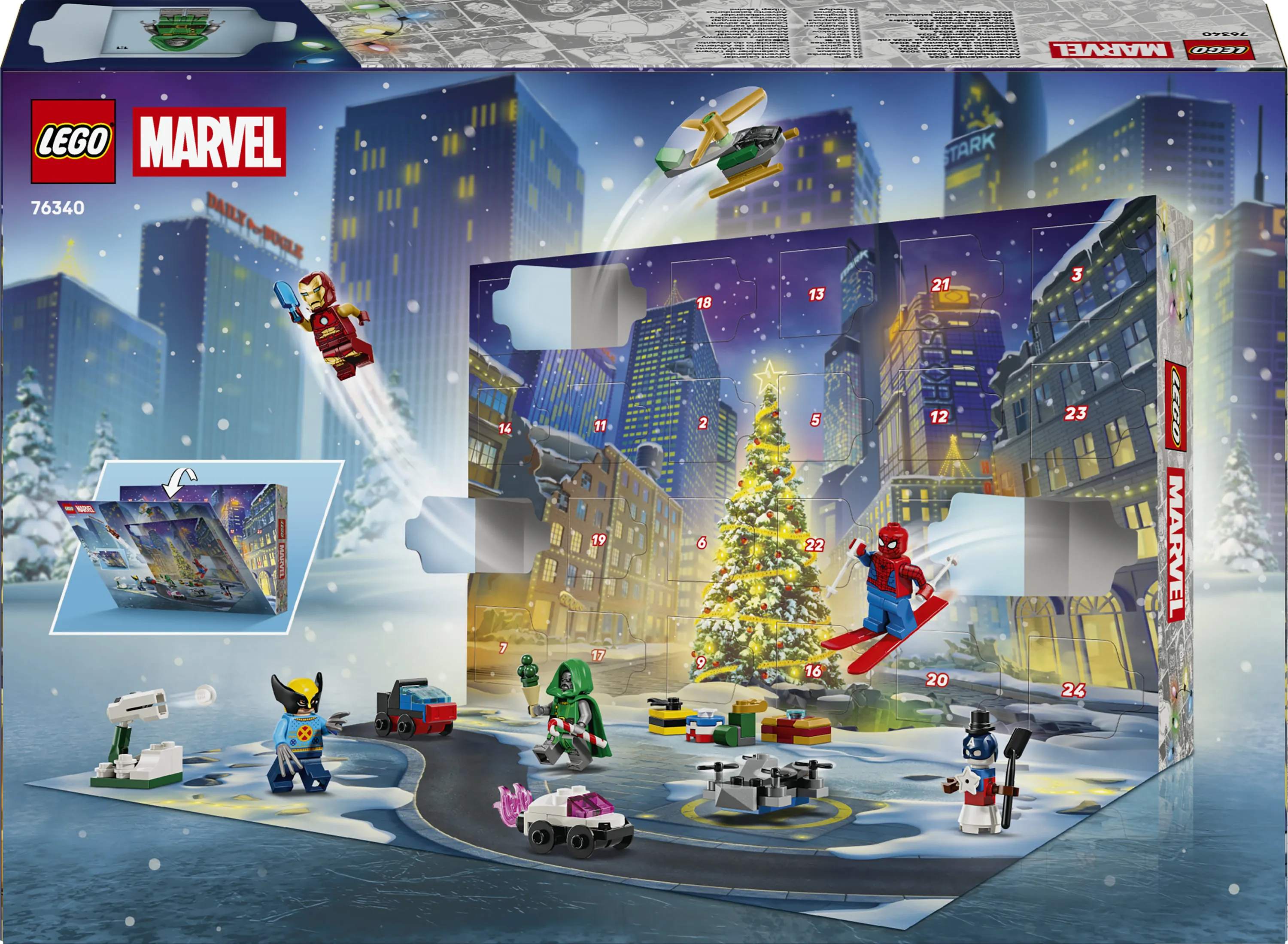 LEGO Marvel 2026 Advent Calendar 76340