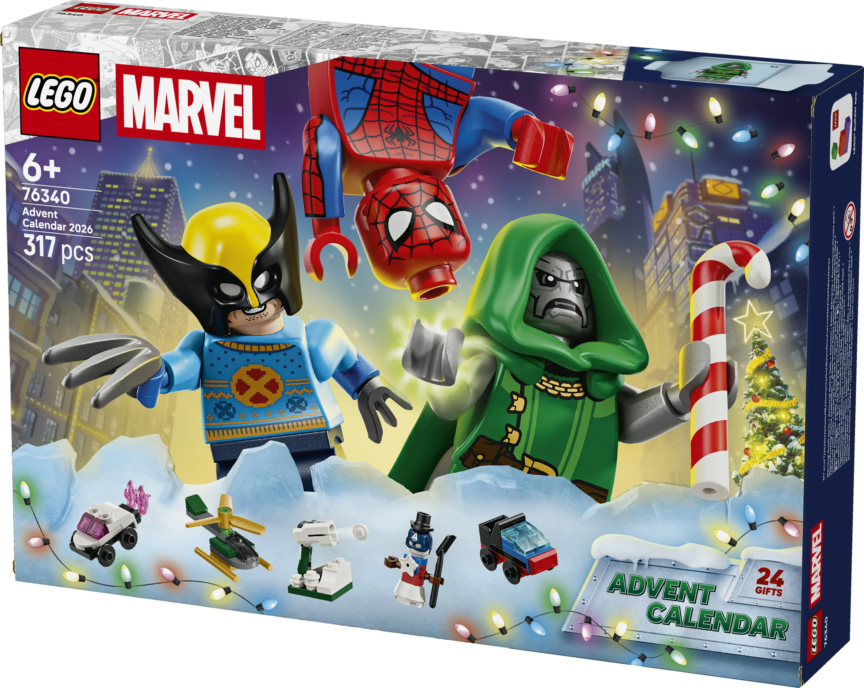 LEGO Marvel 2026 Advent Calendar 76340