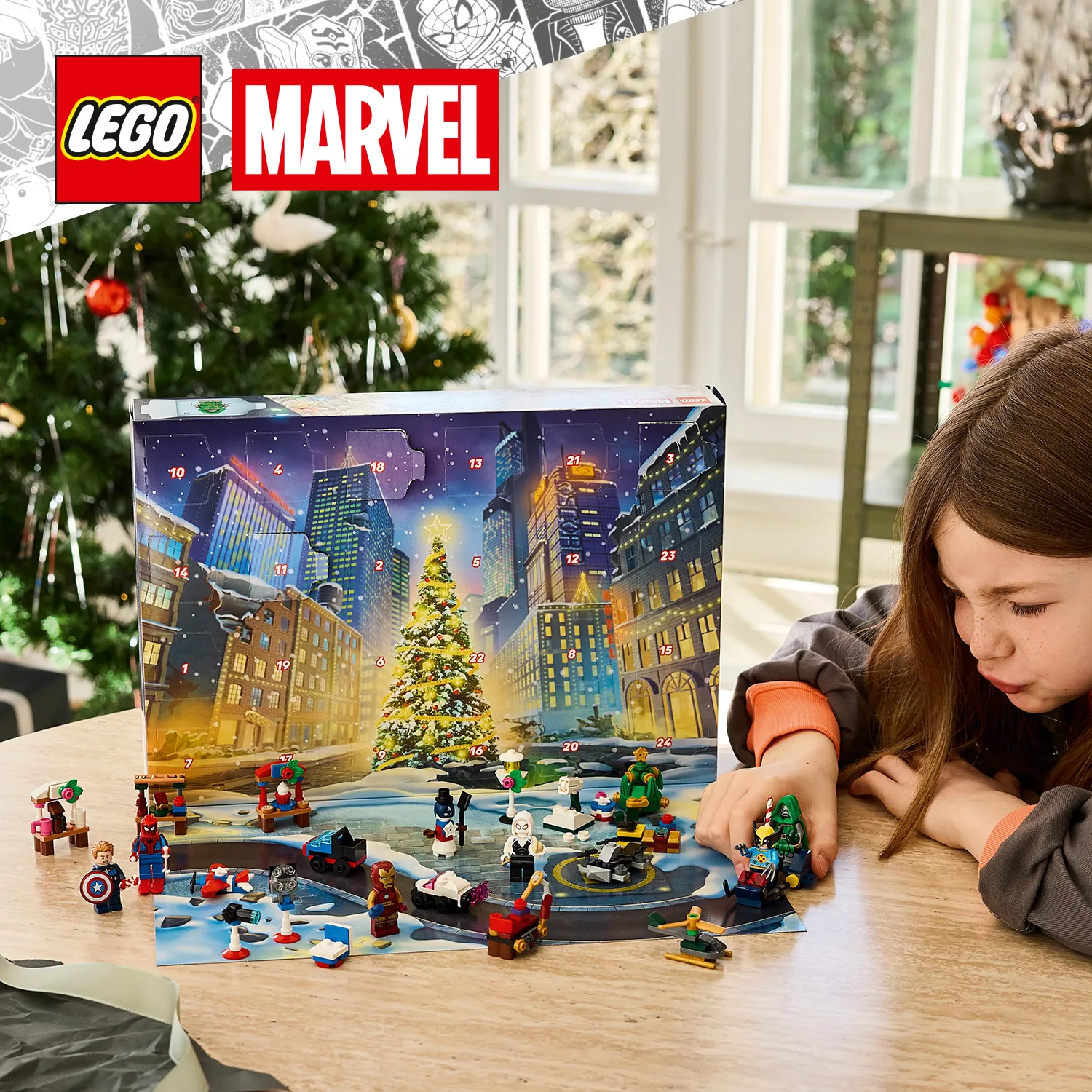 LEGO Marvel 2026 Advent Calendar 76340
