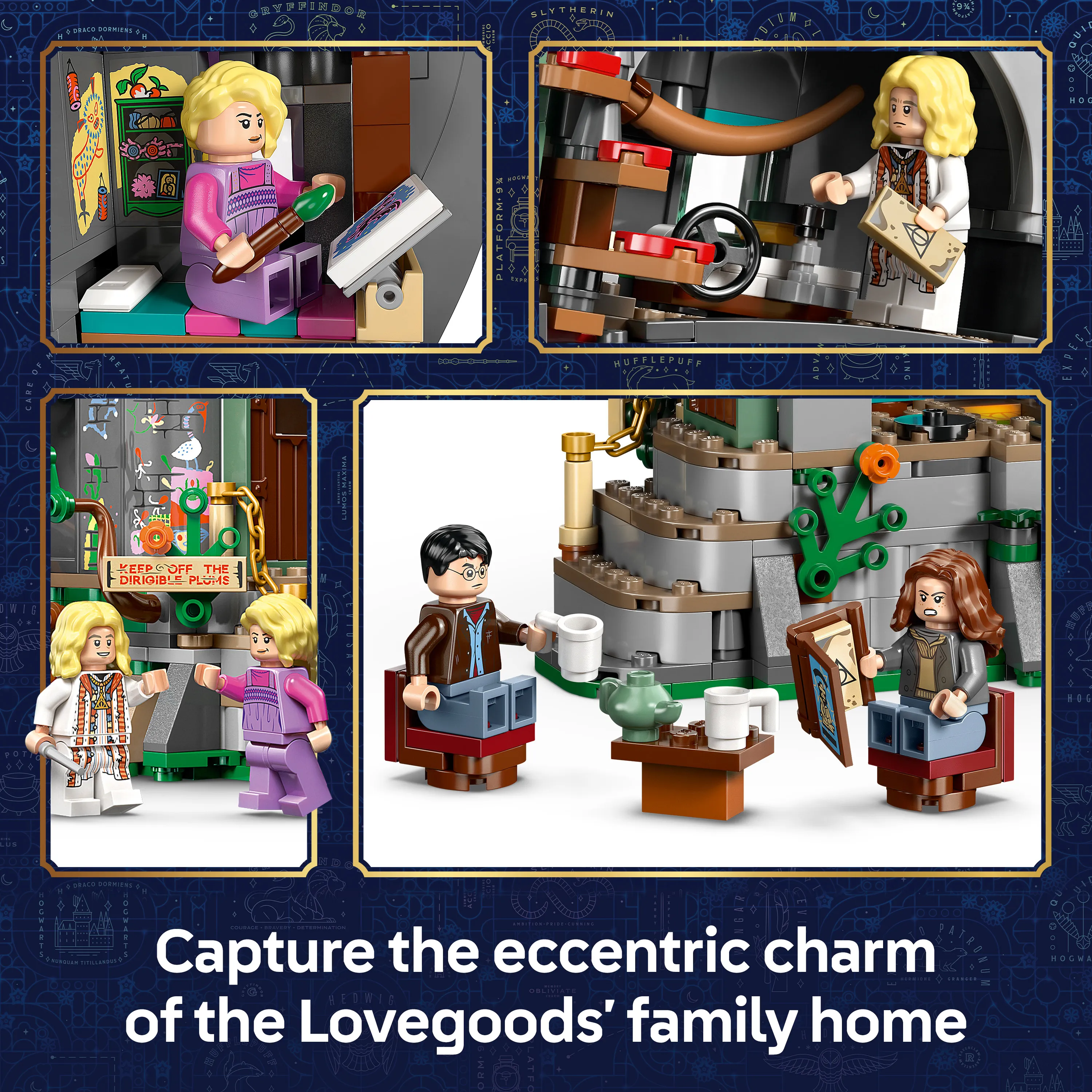 LEGO Harry Potter Luna Lovegoodin koti 76467