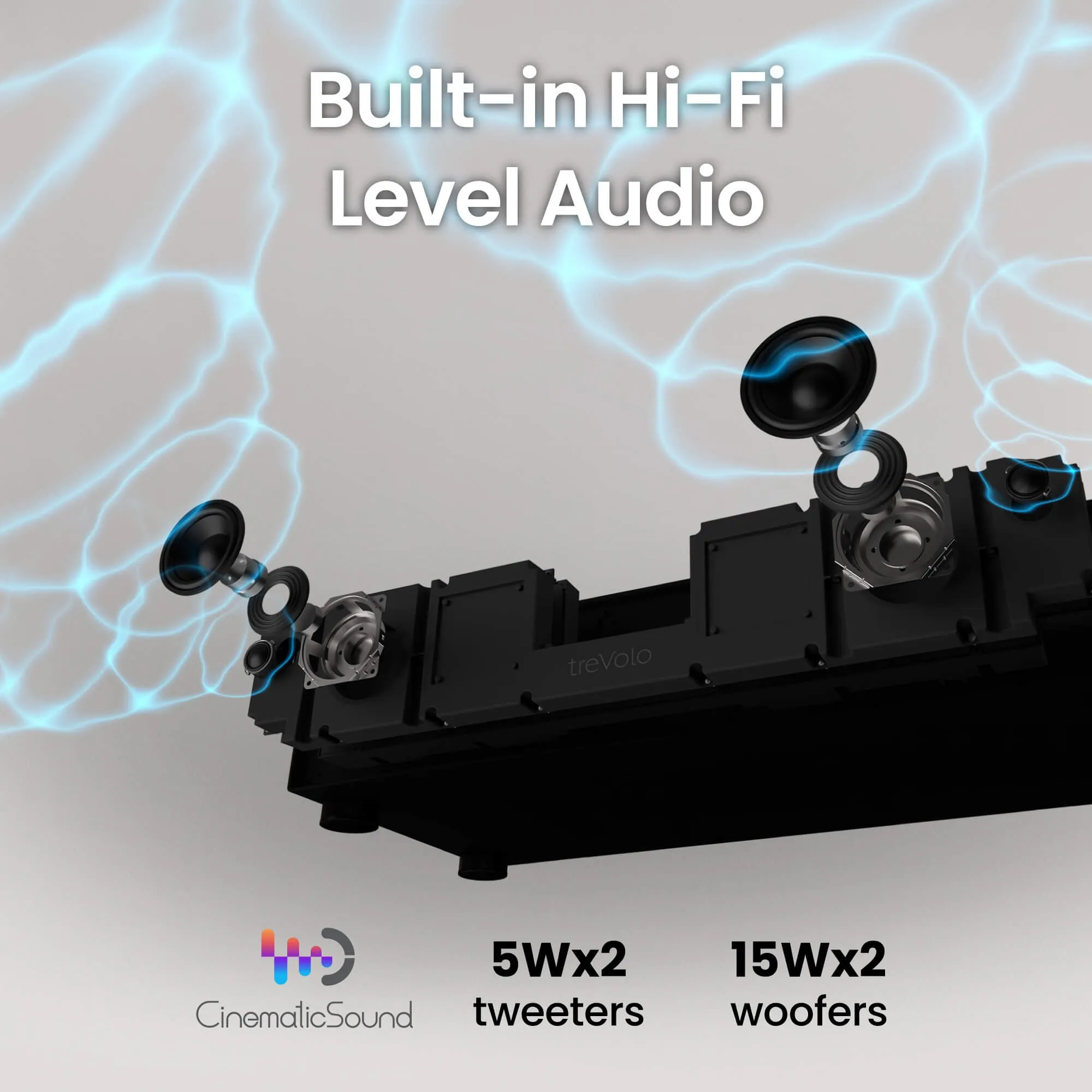 BenQ V5010i Ultra Short Throw Android TV DLP 4K UHD 2500 ANSI lm Laser Projector, Black