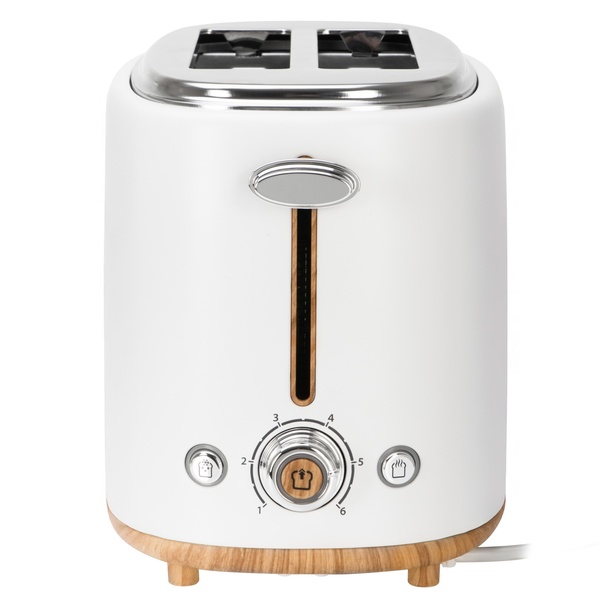 Adler AD 3225 2-Slice Toaster with Bun Warmer, 900 W, White