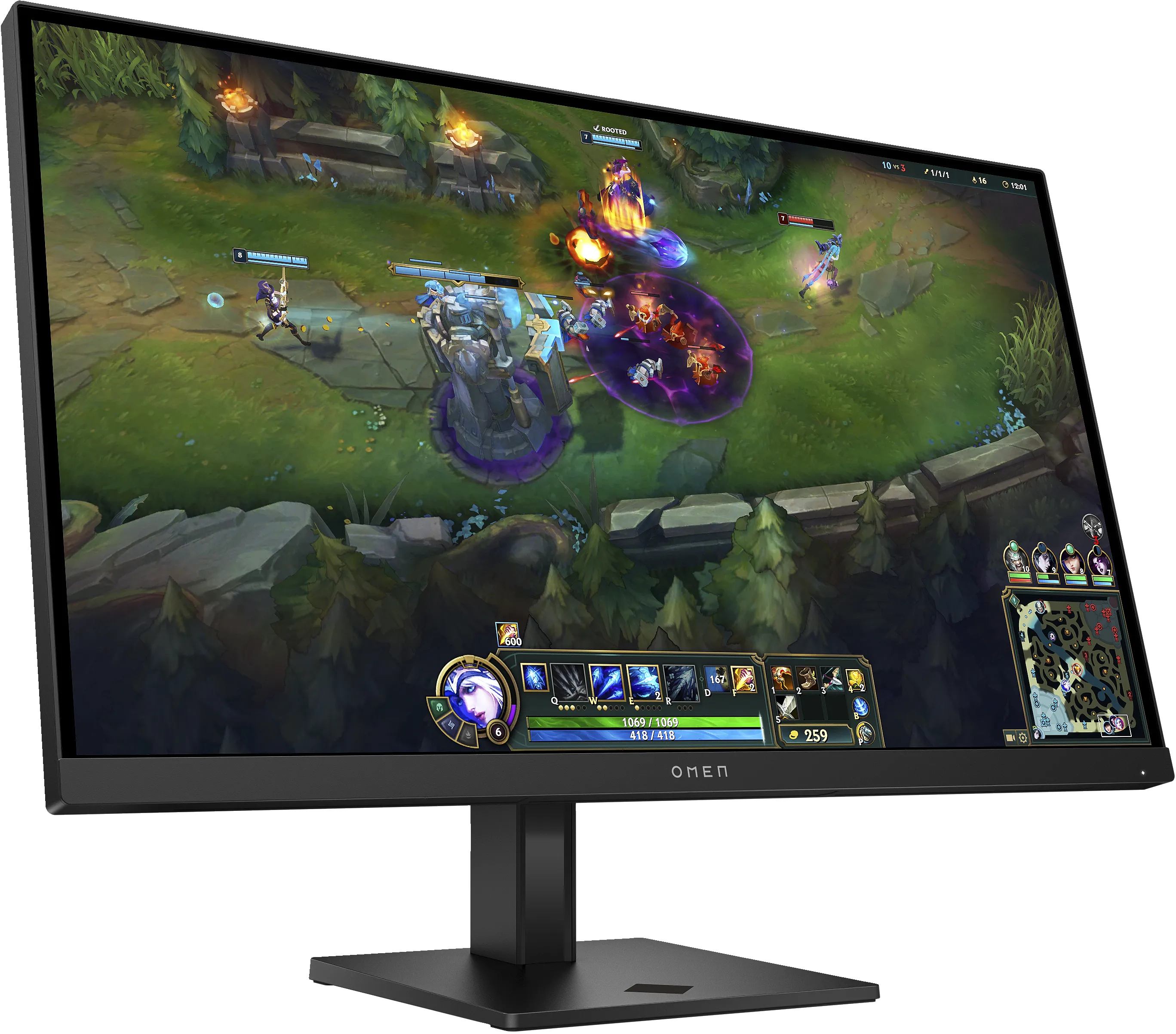 HP OMEN 27 G2 27" Full HD, IPS, 180Hz, USB hub gamingsk&auml;rm