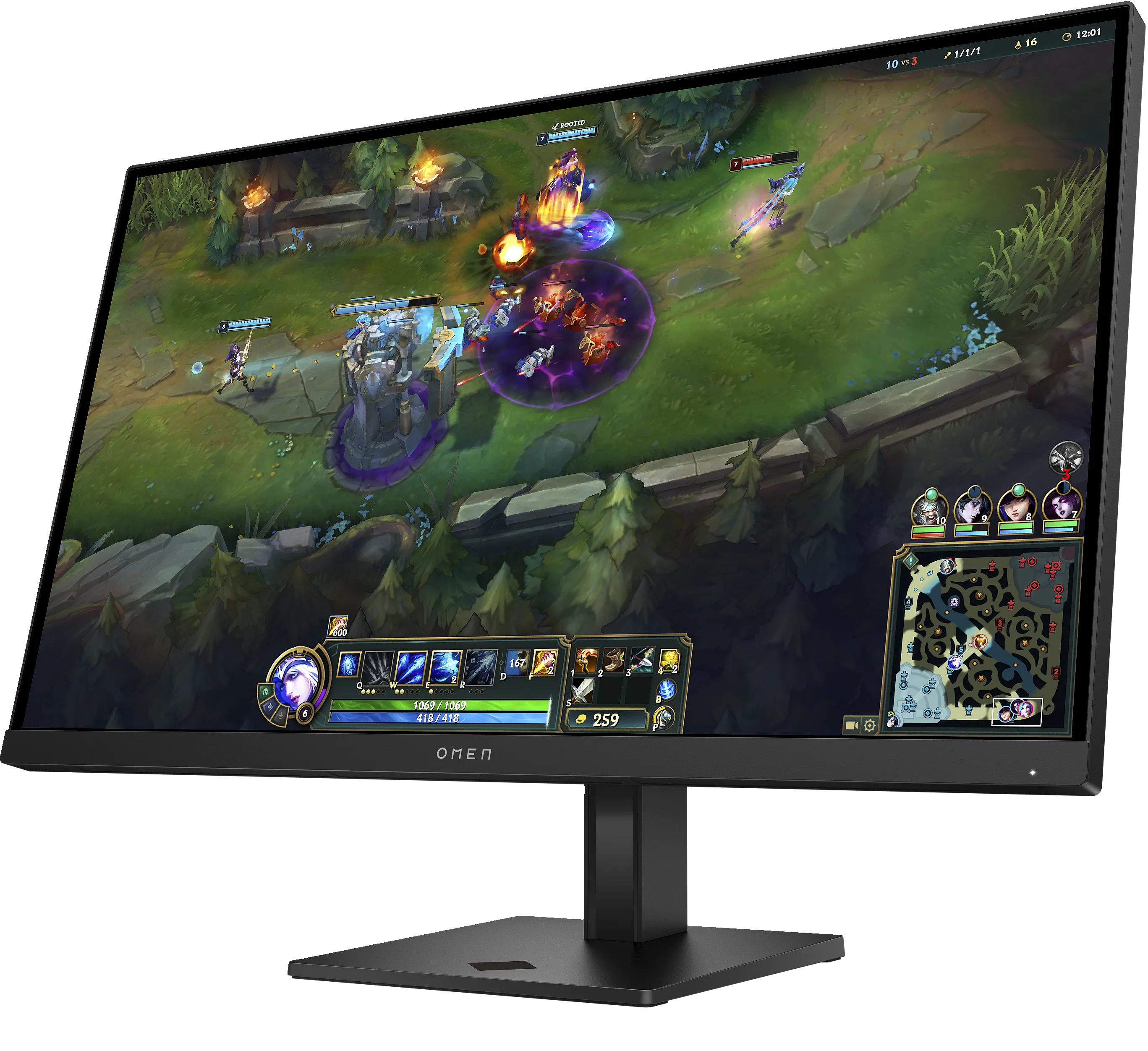 HP OMEN 27 G2 27" Full HD, IPS, 180Hz, USB hub gamingsk&auml;rm