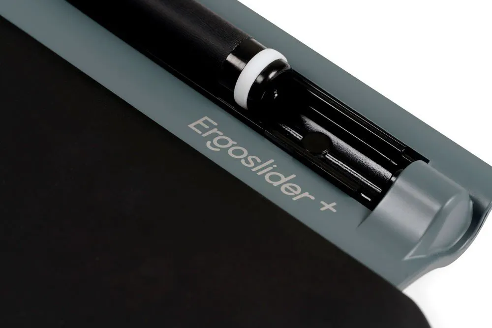 Ergoslider Plus+ - rullmus, svart