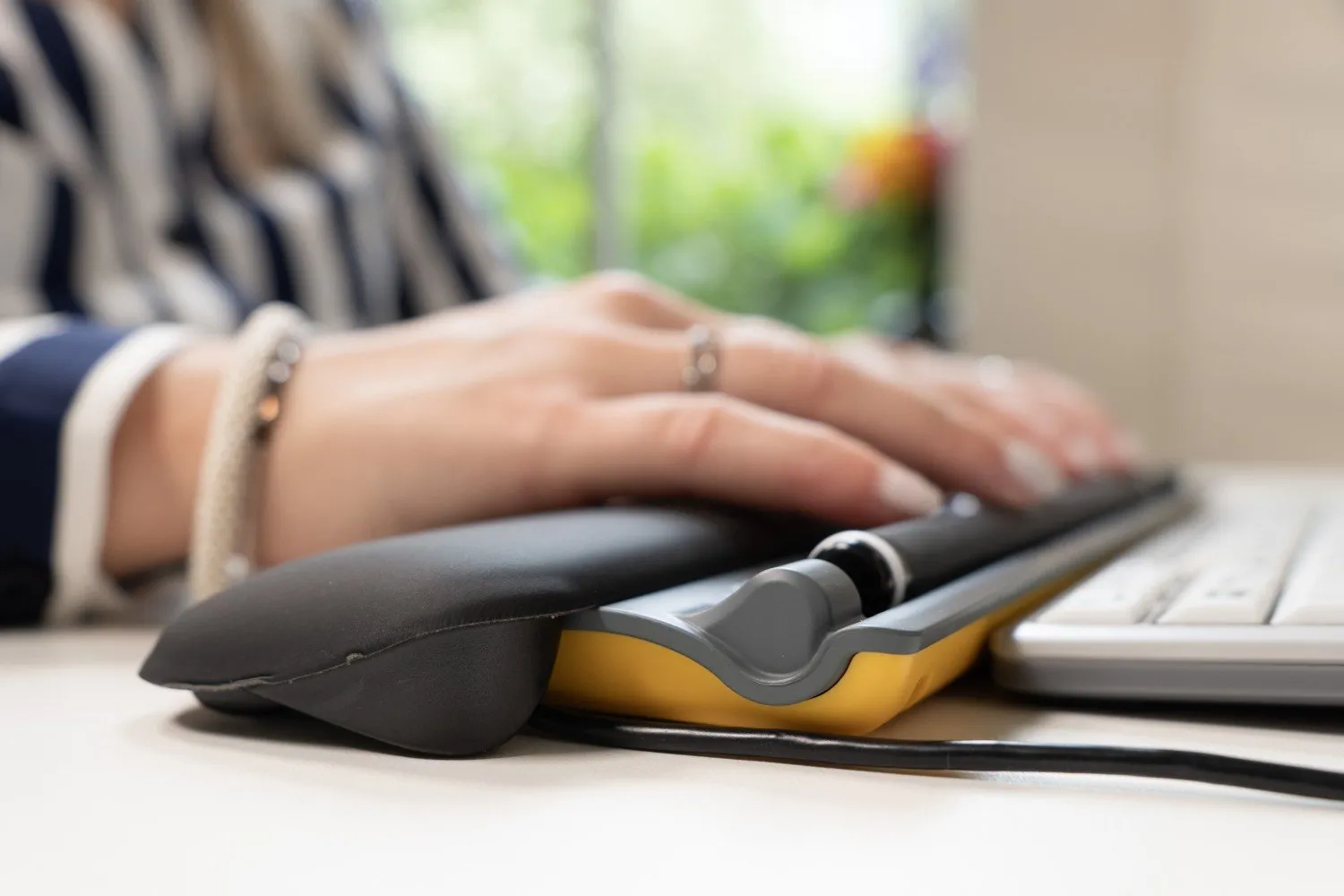 Ergoslider Plus+ - rullmus, svart