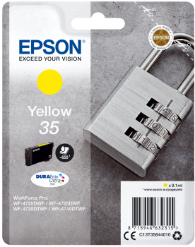 Epson DURABrite Ultra 35 -mustekasetti, 9.1 ml, keltainen