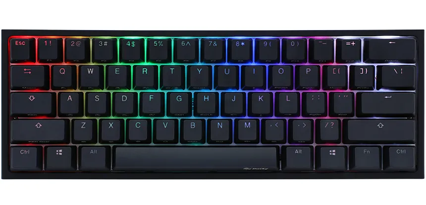 Ducky - One 2 Mini 2020 Cherry Red RGB - gaming keyboard