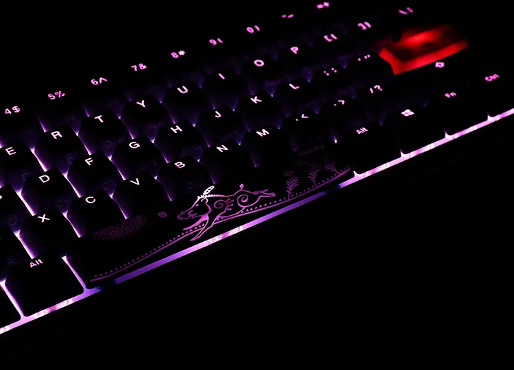 Ducky - One 2 Mini 2020 Cherry Red RGB - gaming keyboard