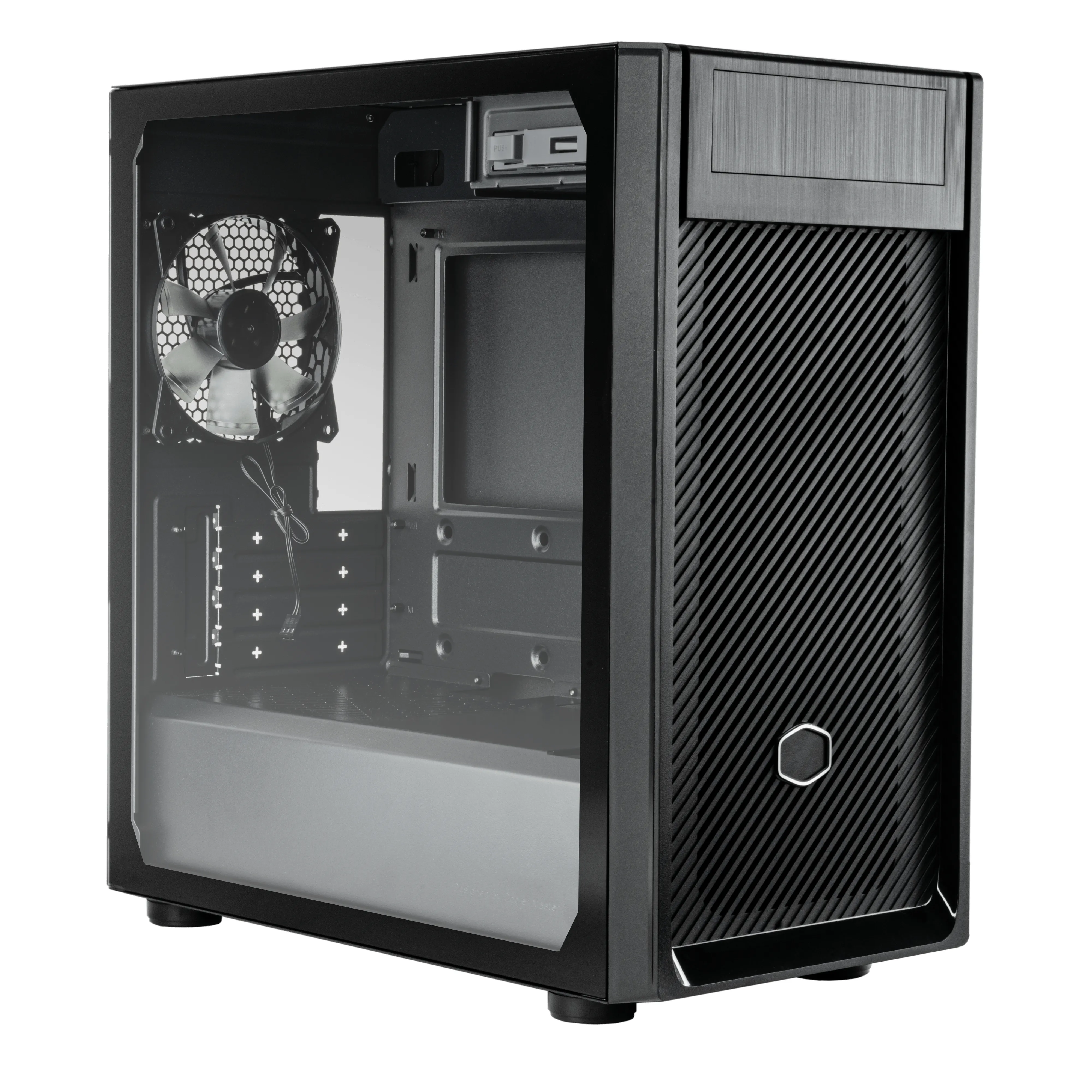 Cooler Master Elite 300 - Mini Tower case, window, Black
