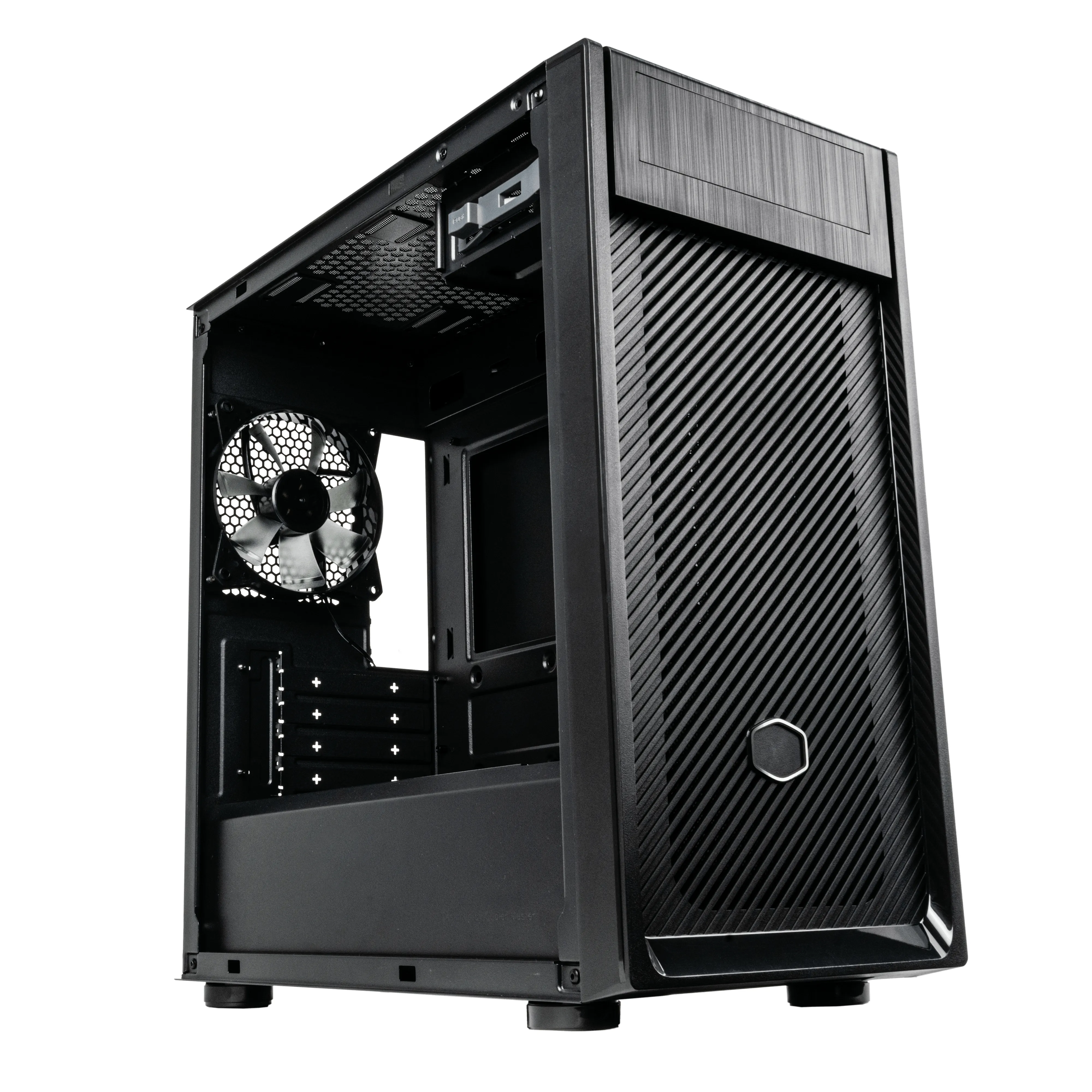 Cooler Master Elite 300 - Minitower chassi, f&ouml;nster, Svart