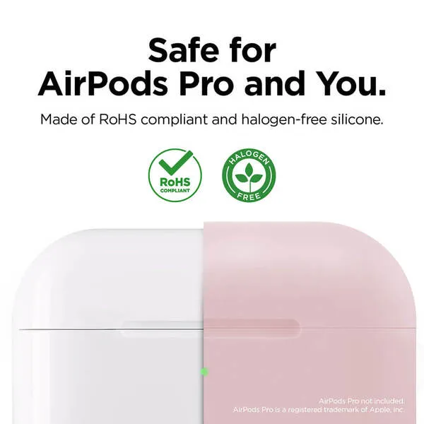 ELAGO Suojalaukku Airpod Pro Silikooni Roosa