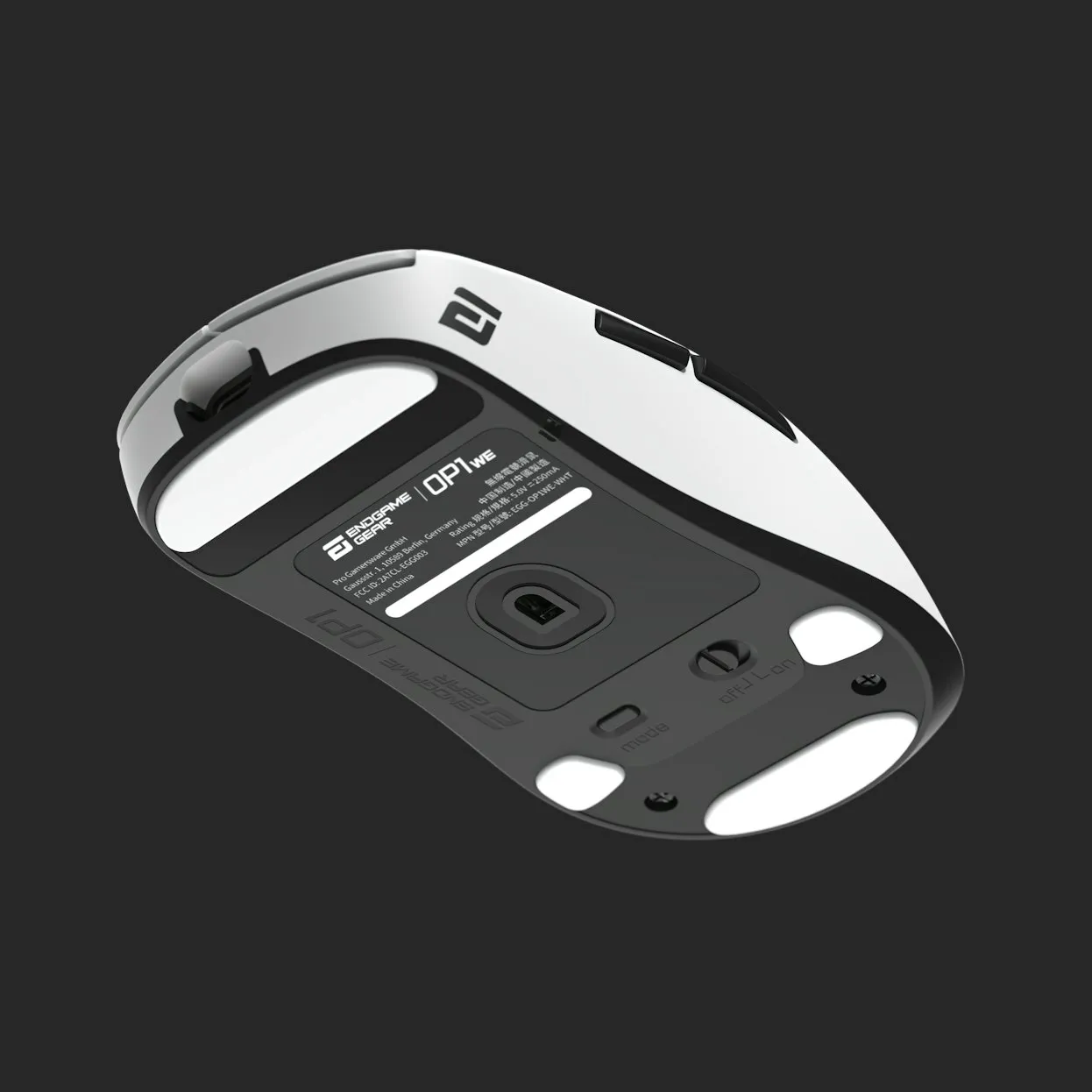 Endgame Gear OP1we - wireless gaming mouse, white