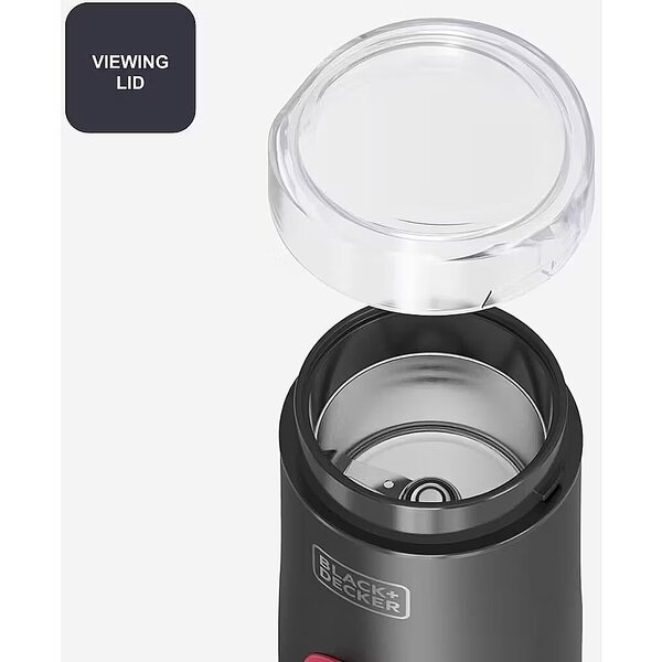 BLACK+DECKER ESB9080030L (BXCG152E) kaffekvarn 50 g, svart