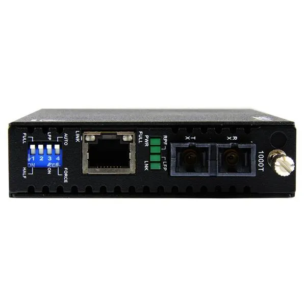 GB MM FIBER MEDIA CONVERTER SC