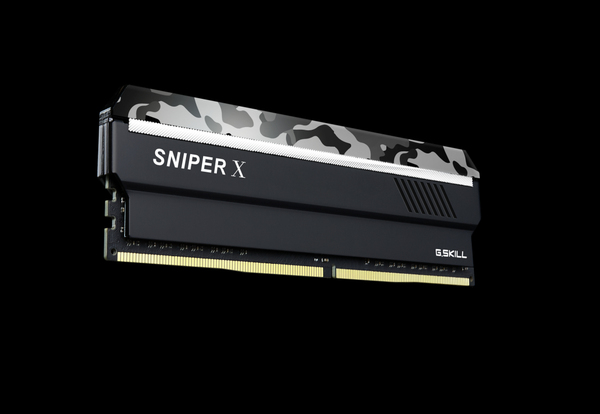 G.Skill Sniper X 16GB (2 x 8GB) DDR4 3600 MHz, CL19 - memory, Urban Camo