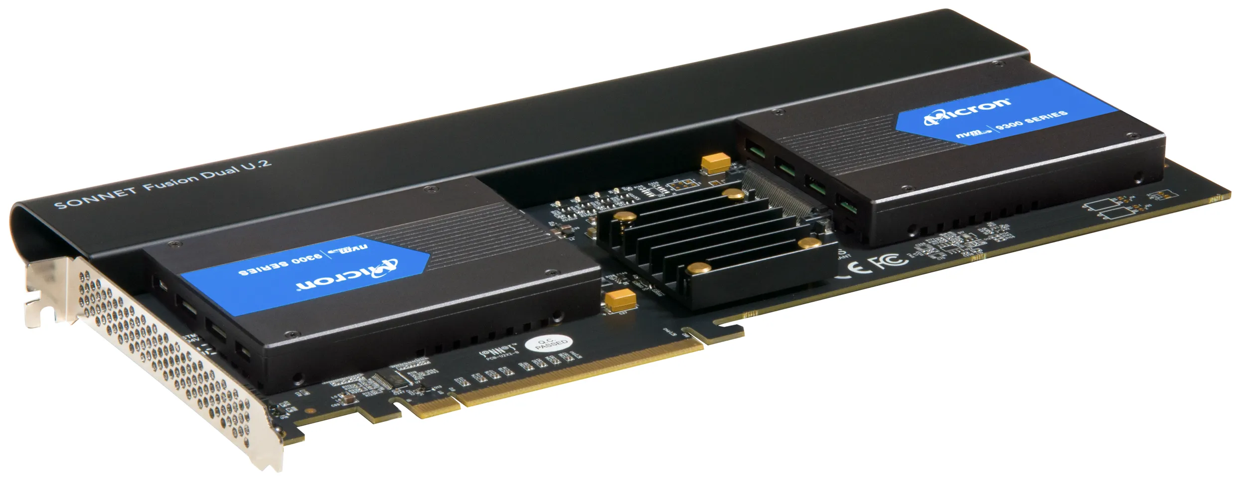 Sonnet Fusion Dual U.2 SSD PCIe card, interface expansion