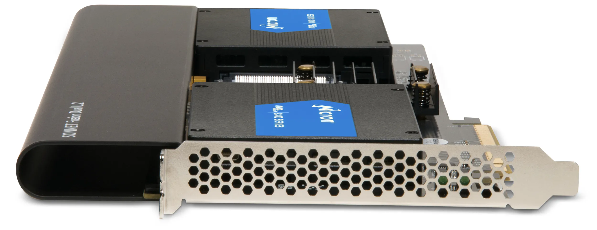 Sonnet Fusion Dual U.2 SSD PCIe card, interface expansion