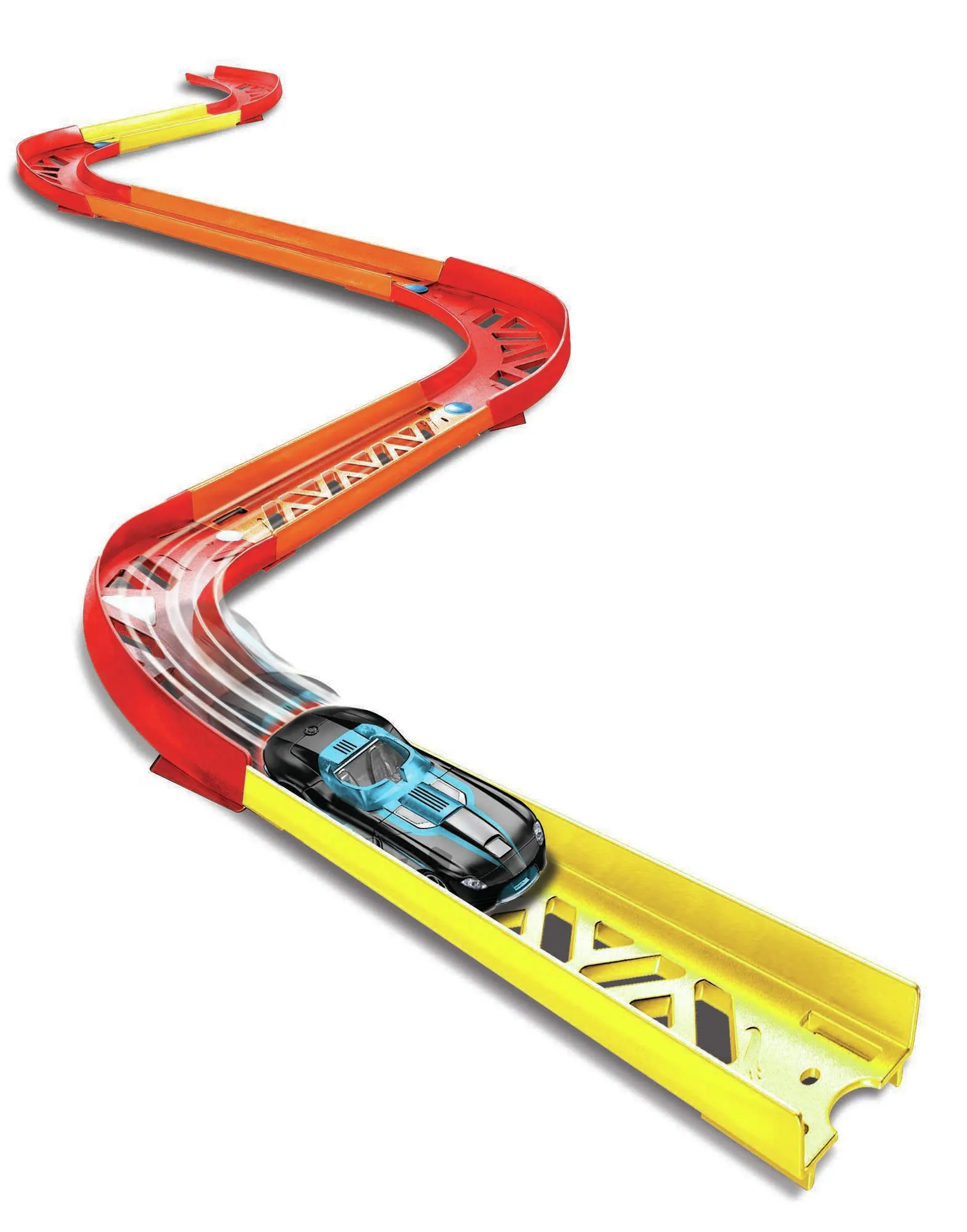 Hot Wheels Track Builder Unlimited Premium Curve Set, Race Track