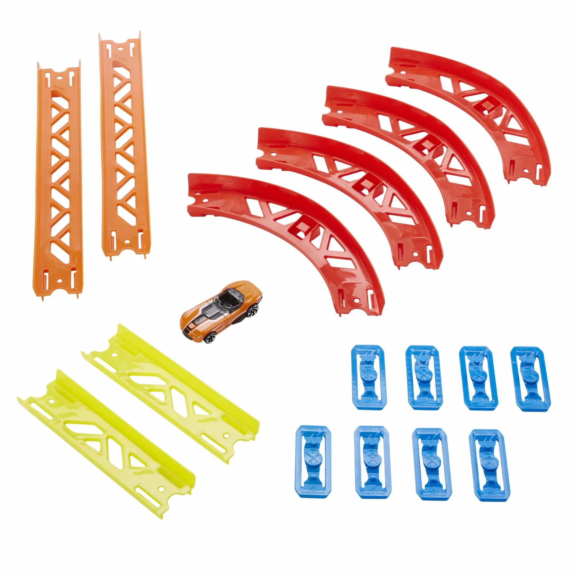 Hot Wheels Track Builder Unlimited Premium Curve Set, Race Track