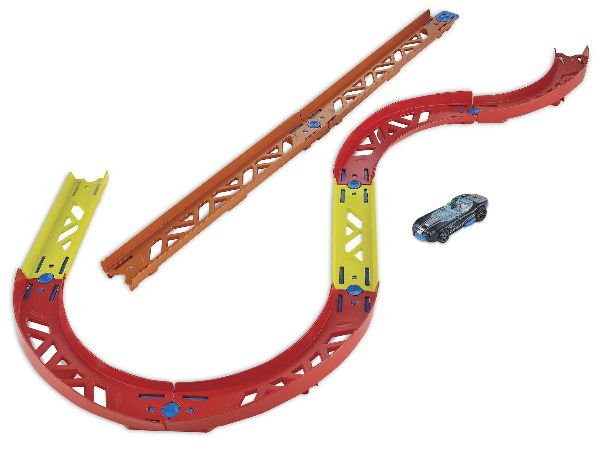 Hot Wheels Track Builder Unlimited Premium Curve Set, Race Track
