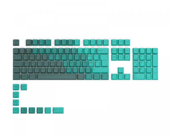 GLORIOUS GPBT Gradient tangentset - Regnskog, PBT, Nordisk ISO, 115 tangenter