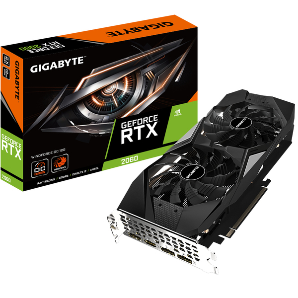 Gigabyte GeForce RTX 2060 WindForce OC 12 GB - grafikkort