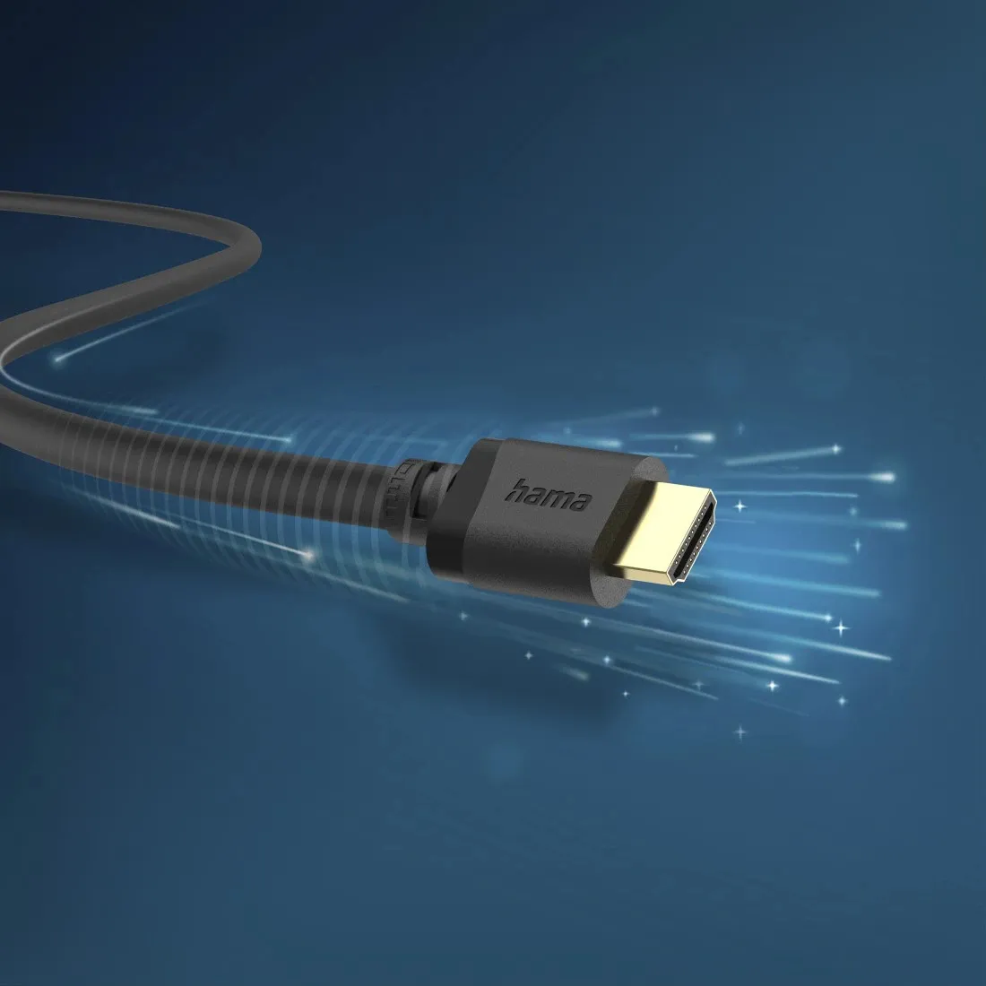 Hama Ultra High Speed HDMI 2.1 cable, with Ethernet, 8K, 3 m, Black