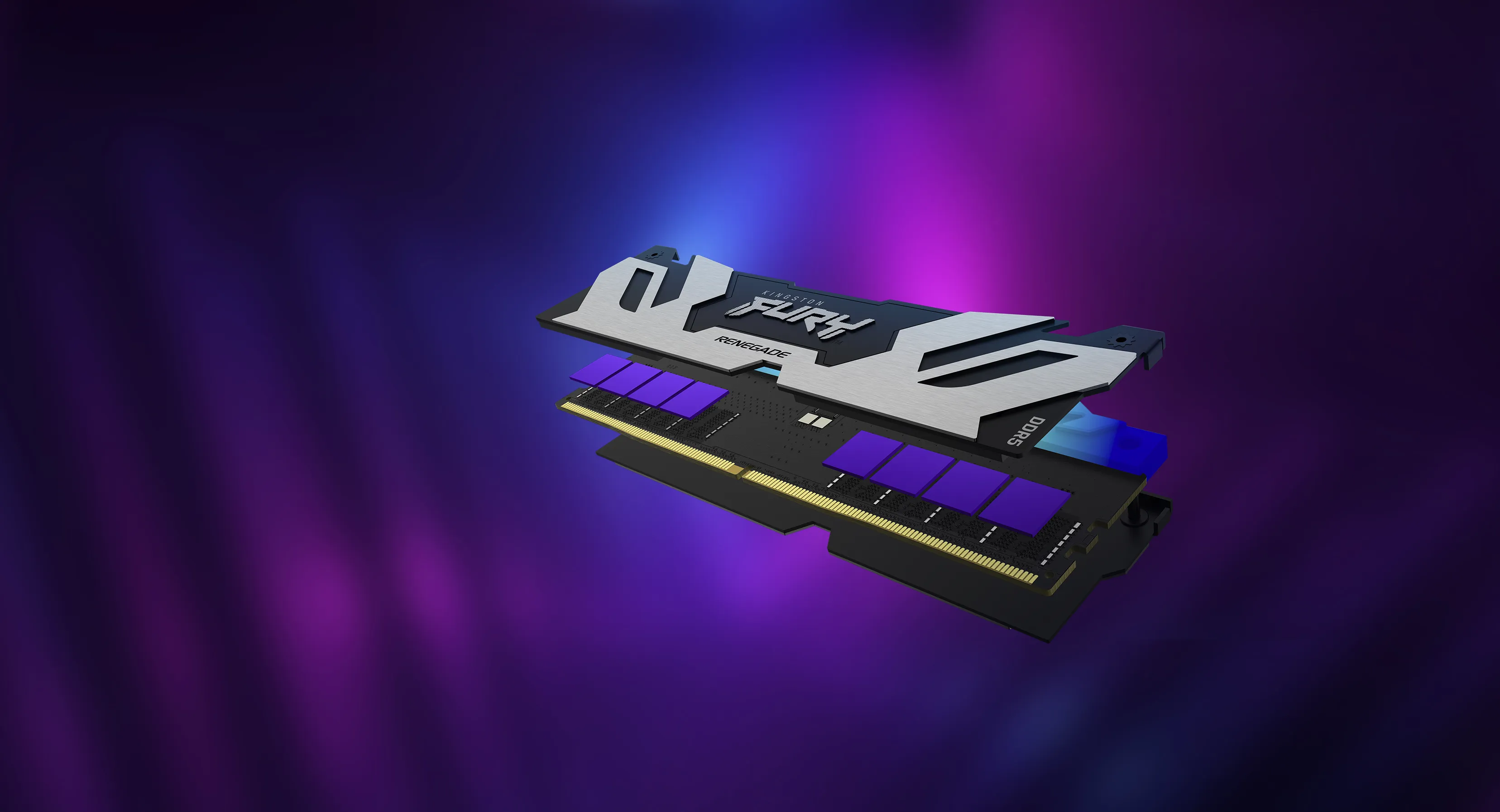 Kingston FURY Renegade RGB 24GB (1 x 24 GB) DDR5 , DIMM, 1Rx16, CL38 - memory