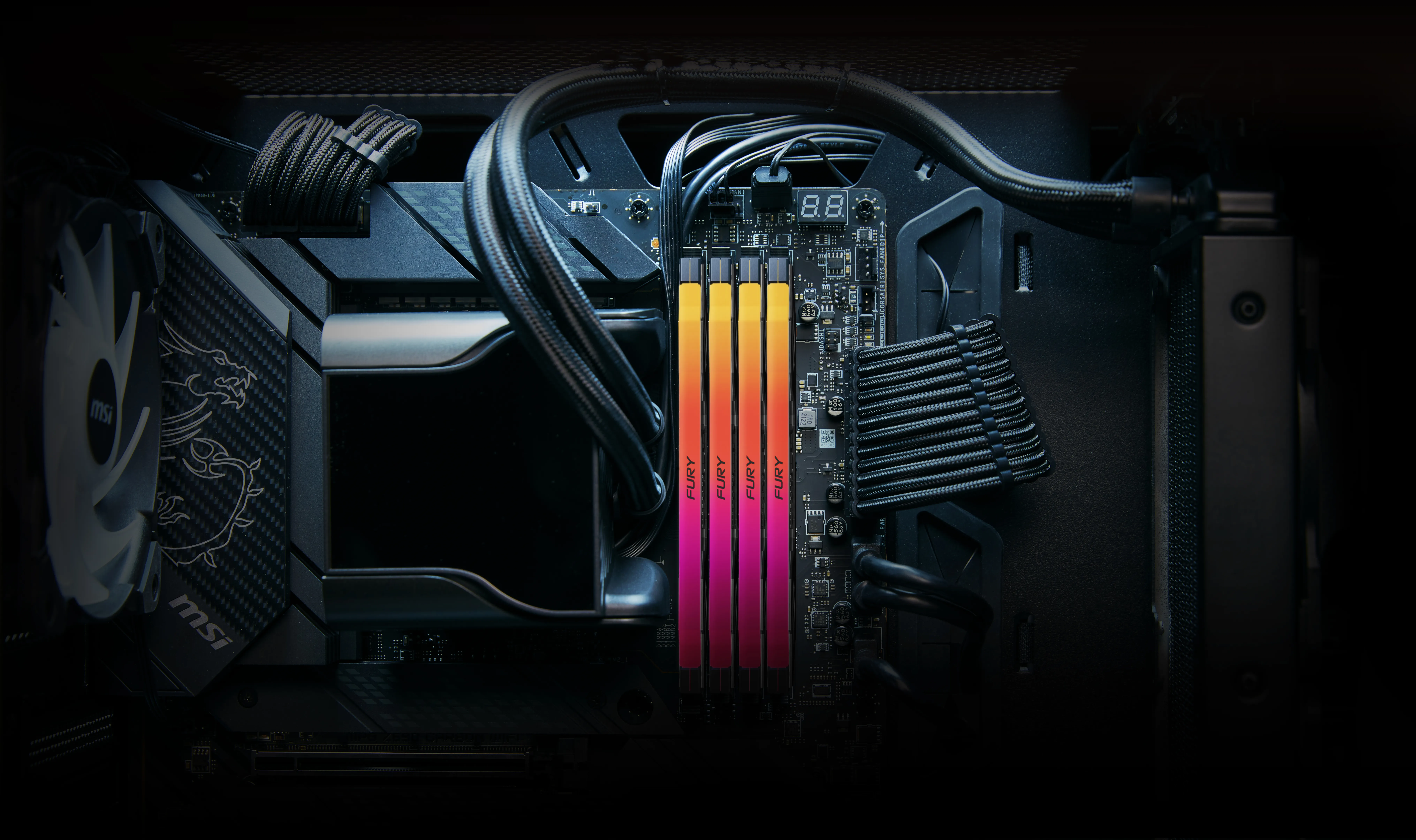 Kingston FURY Renegade RGB 24GB (1 x 24 GB) DDR5 , DIMM, 1Rx16, CL38 - memory