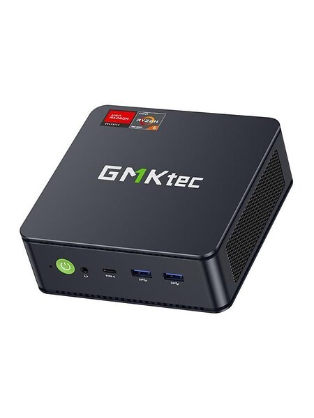 GMKtec M6 Ultra M6U-512 Ryzen 5 7640HS, 16 Gt, 512 Gt, Win 11 Pro -minitietokone