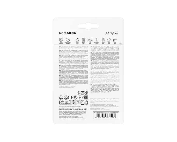 Samsung PRO Ultimate 128 GB SDXC UHS-I U3 V30 A1 kort + USB-l&auml;sare, vit