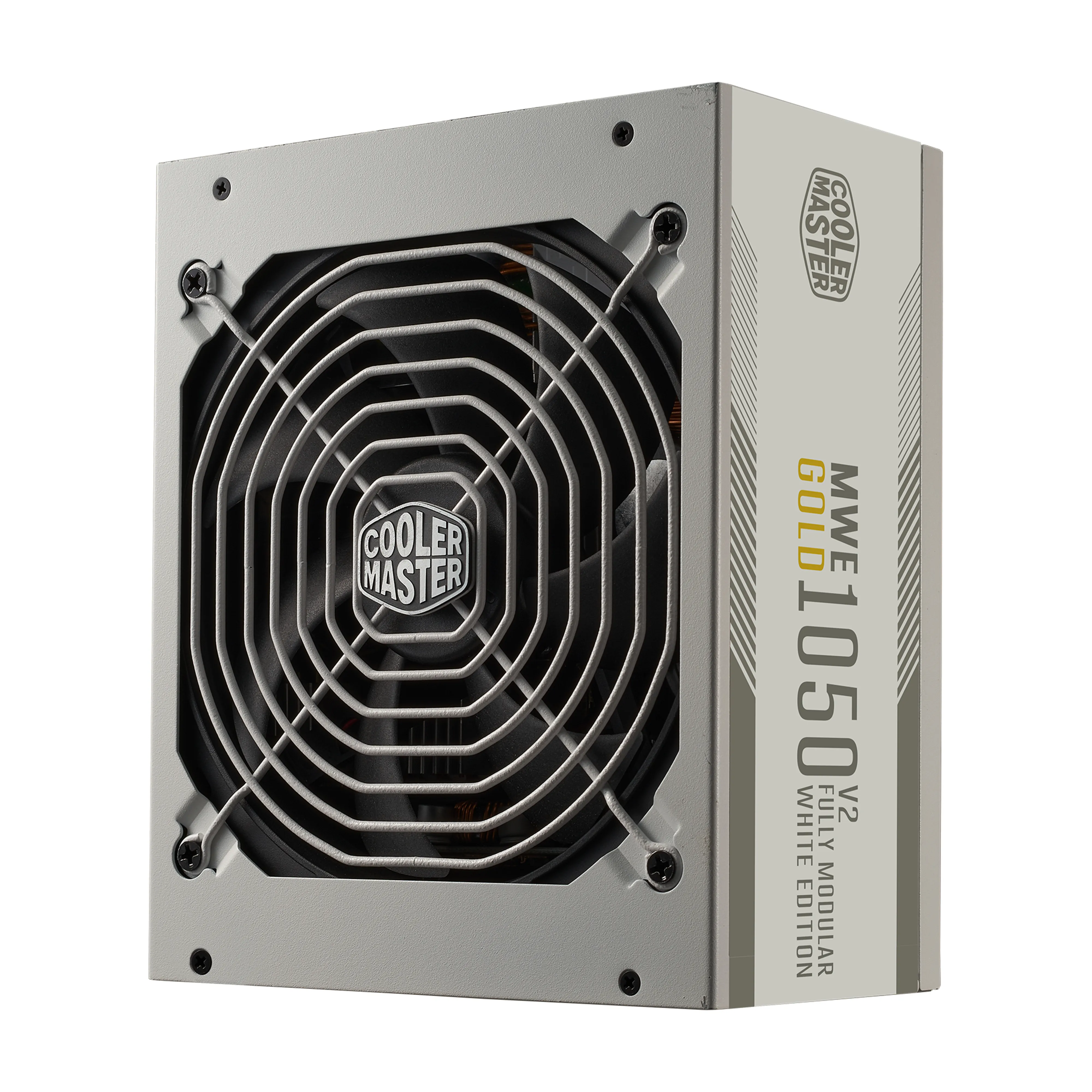Cooler Master MWE Gold V2 ATX 3.0 White Edition 1050W -virtalähde, 80 Plus Gold